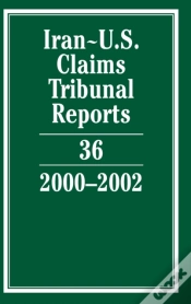 Capa do artigo Iran-U.S. Claims Tribunal Reports: Volume 36, 2000â€“2002