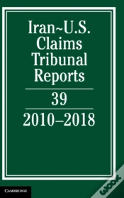 Capa do artigo Iran-Us Claims Tribunal Reports: Volume 39