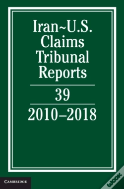 Capa do artigo Iran-Us Claims Tribunal Reports: Volume 39
