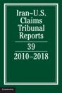 Iran-Us Claims Tribunal Reports: Volume 39 - Preview