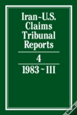 Capa do artigo Iran-U.S. Claims Tribunal Reports: Volume 4