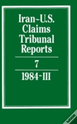 Capa do artigo Iran-U.S. Claims Tribunal Reports: Volume 7