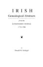 Irish Genealogical Abstracts From The <I - Preview