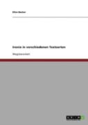 Ironie In Verschiedenen Textsorten
