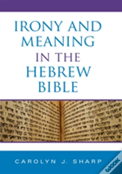 Capa do artigo Irony And Meaning In The Hebrew Bible