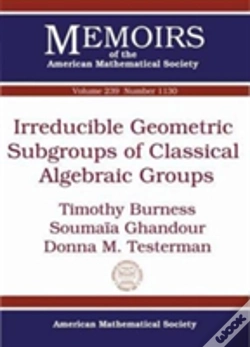 Capa do artigo Irreducible Geometric Subgroups Of Classical Algebraic Groups