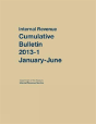 Irs Cumulative Bulletin 2013 Jcb - Preview