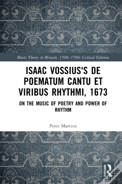 Capa do artigo Isaac Vossius'S De Poematum Cantu Et Viribus Rhythmi, 1673
