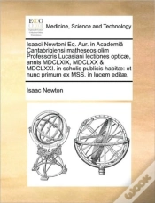 Capa do artigo Isaaci Newtoni Eq. Aur. In Academi  Cant