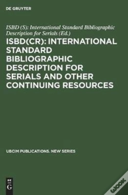 Capa do artigo Isbd(Cr): International Standard Bibliographic Description For Serials And Other Continuing Resources