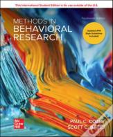 Ise Methods In Behavioral Research
