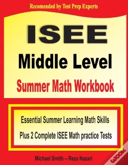 Capa do artigo Isee Middle Level Summer Math Workbook