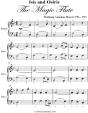 Isis And Osiris The Magic Flute Easy Piano Sheet Music - Preview