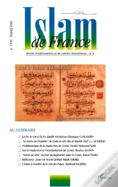 Islam De France Tome 4 : Lire Le Coran D'Aujourd'Hui