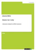 Islamic Law Today