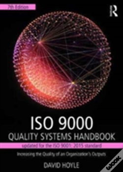 Capa do artigo Iso 9000 Quality Systems Handbook-Updated For The Iso 9001: 2015 Standard