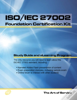 Capa do artigo Iso/Iec 27002 Foundation Complete Certification Kit - Study Guide Book And Online Course