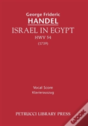 Capa do artigo Israel In Egypt, Hwv 54 - Vocal Score