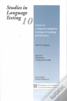 Issues In Computer-Adaptive Testing Of Reading Proficiency