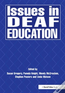 Capa do artigo Issues In Deaf Education