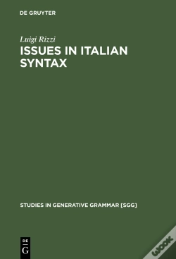 Capa do artigo Issues In Italian Syntax