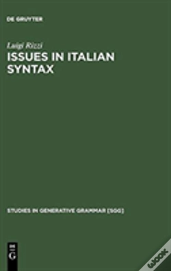 Capa do artigo Issues In Italian Syntax