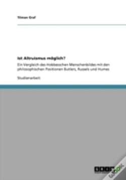 Capa do artigo Ist Altruismus Moglich?