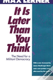 Capa do artigo It Is Later Than You Think