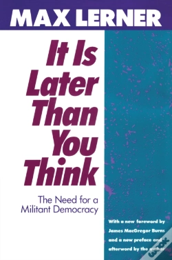 Capa do artigo It Is Later Than You Think
