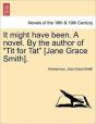 It Might Have Been. A Novel. By The Auth - Preview