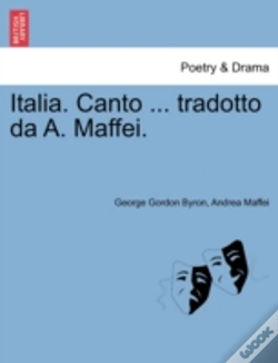 Capa do artigo Italia. Canto ... Tradotto Da A. Maffei.