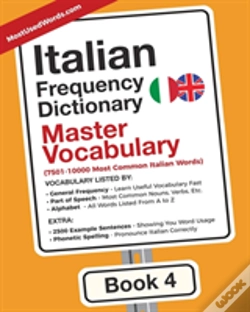 Capa do artigo Italian Frequency Dictionary - Master Vocabulary