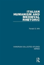 Italian Humanism And Medieval Rhetoric - Preview