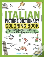 Italian Picture Dictionary Coloring Book