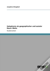 Capa do artigo Italophonie Als Geographischer Und Sozialer Raum