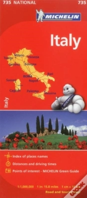 Capa do artigo Italy - Michelin National Map 735