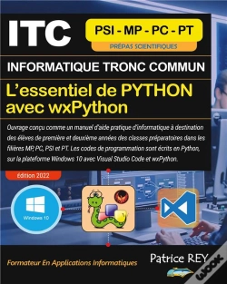 Capa do artigo Itc Mpsi Essentiel De Python Avec Wxpython - Avec Visual Studio Code