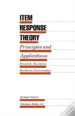 Capa do artigo Item Response Theory
