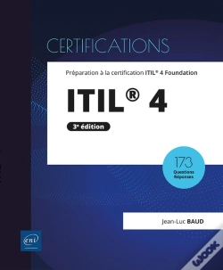 Capa do artigo Itil® 4 : Préparation À La Certification Itil® 4 Foundation (3e Édition)