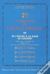 Capa do artigo Itinéraires Du Cantus Firmus Tome 4 : De L