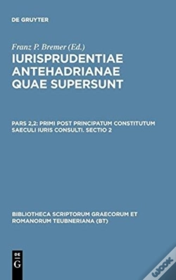Capa do artigo Iurisprudentiae Antehadrianae Cb