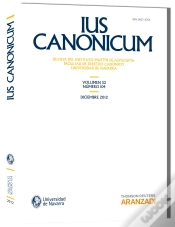 Capa do artigo Ius Canonicum. (Vol 52, Nº 104) 2012