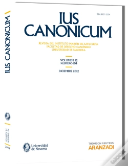 Capa do artigo Ius Canonicum. (Vol 52, Nº 104) 2012