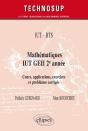 Iut, Bts ; Mathématiques Iut Geiii 2e Année ; Cours, Applications Exercices Et Problèmes Corrigés - Preview