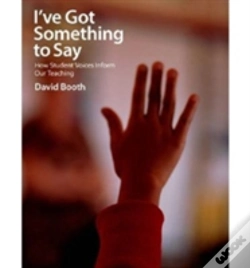 Capa do artigo I'Ve Got Something To Say