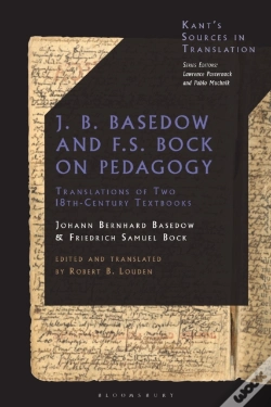 Capa do artigo J. B. Basedow And F.S. Bock On Pedagogy