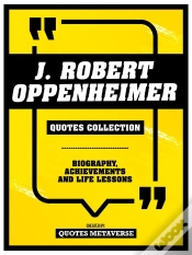 Capa do artigo J. Robert Oppenheimer - Quotes Collection