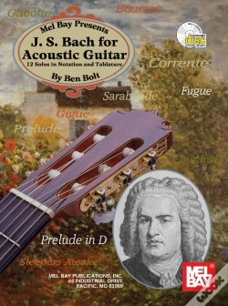 Capa do artigo J. S. Bach For Acoustic Guitar