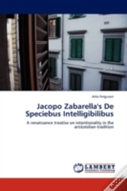 Capa do artigo Jacopo Zabarella'S De Speciebus Intelligibilibus