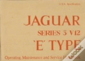 Capa do artigo Jaguar Series 3 V12 (Us) Handbook A181/2
